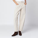 ISABEL MARANT Ecru Baumwollmischung Hose