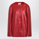 LouLou De Saison Red Atalia leather jacket