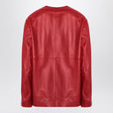 LouLou De Saison Red Atalia leather jacket