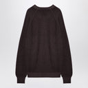 Tagliatore Brown virgin wool pullover