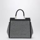 Dolce & Gabbana Dolce&Gabbana Black Sicily medium handbag with crystals