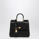 Bolsa de ombro Dolce & Gabbana Dolce&Gabbana My Sicily em couro preto