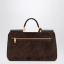 Dolce & Gabbana Dolce&Gabbana Brown suede leather bag My Sicily