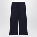 بنطلون ساتان أزرق داكن من Acne Studios