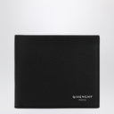 Черный кожаный складной кошелек Givenchy
