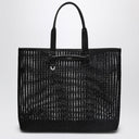 Dolce & Gabbana Dolce&Gabbana Adamo Shopping Bag in black woven mesh