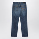 Jeans dritti Givenchy effetto lavato blu scuro