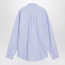 Camisa azul clara de algodão com botões Givenchy