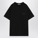 Givenchy Black cotton T-shirt with logo patch