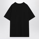 ジバンシィ ブラック コットン Tシャツ ロゴパッチ付き