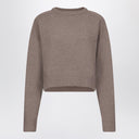 LouLou De Saison Bruzzi Lds taupe melange sweater