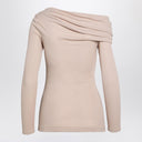 Givenchy Beige sweater with bare shoulder