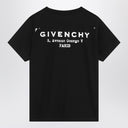 Givenchy Black cotton T-shirt with logo