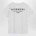 Givenchy White cotton T-shirt with logo