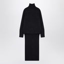 Givenchy Dark grey turtleneck with drawstring