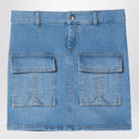 Chloé Blue denim mini skirt