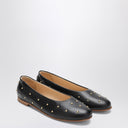 Chloé Black ballet flats with small studs