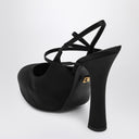Dolce & Gabbana Dolce&Gabbana High black satin slingback