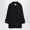 Chloé Wide blue double-breasted coat