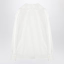 Chloé White shirt with embroidered bow tie