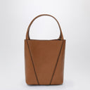 Chloé Small Spin brown leather tote bag