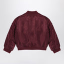 Chloé Nylon bordeaux bomber jacket