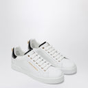 Zapatillas Portofino de cuero blanco/oro Dolce & Gabbana Dolce&Gabbana