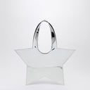 Bolso tote plateado espejado Coperni Mini Star