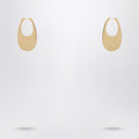 Coperni Large golden Swipe earrings