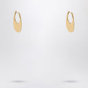 Coperni Large golden Swipe earrings
