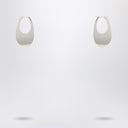 Coperni Large silver Swipe earrings