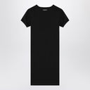 Vestido mini preto Coperni com coração