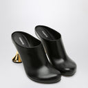 Coperni Orchestra Closed Mule Heel in black leather