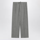 Loulou Studio Gray wide pants with drawstring