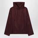 LouLou De Saison Plum Cyna silk blouse