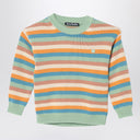 Acne Studios gestreifter Baumwollpullover