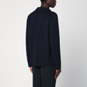 Lardini marineblaue einreihige Strickjacke
