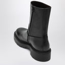 The Row Nobilis TR black leather boot