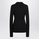 Dolce & Gabbana Dolce&Gabbana Veste croisée noire en drap de laine