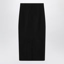 Dolce & Gabbana Dolce&Gabbana jupe crayon en tissu de laine noire