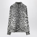 Camisa de seda com estampa de leopardo Dolce & Gabbana Dolce&Gabbana