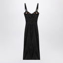 Vestido bustier de satén negro Dolce & Gabbana Dolce&Gabbana