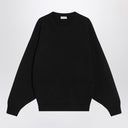 Fear of God Black crewneck sweater in wool