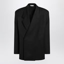 Fear of God Black double-breasted jacket in virgin wool