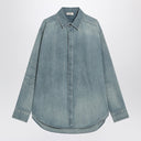 Fear of God Light blue shirt with faded denim effect