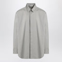 Fear of God Grey dove grey mélange cotton shirt