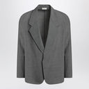 Chaqueta gris de un solo pecho Fear of God en algodón y lana