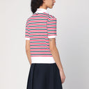 Thom Browne gestreifter Cardigan aus Leinen