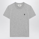 Ami Paris Ami De Coeur grey t-shirt