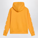 Golden Goose Mustard yellow zip-up sweatshirt with stars